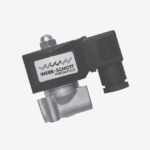 Alfamatec - Válvula Solenóide de Duas Vias - Ação Direta - Normalmente Fechada - G1/4" - 220 Vca